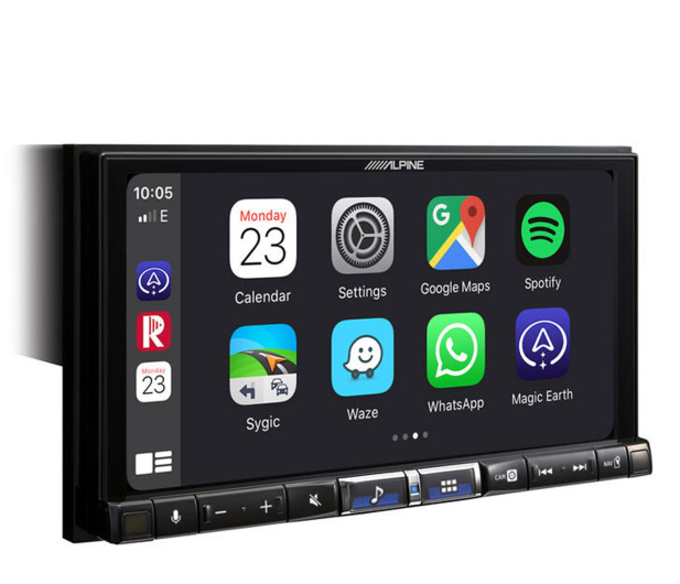 Alpine iLX-705DM 2DIN 7" CarPlay + Android Auto - 1324159 - zdjęcie 3